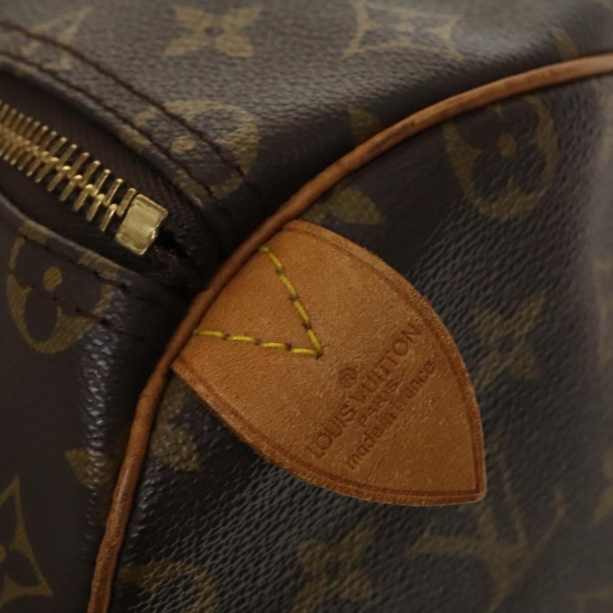 Louis Vuitton Keepall Bag Monogram Canvas, BROWN, CANVAS, Travel bag