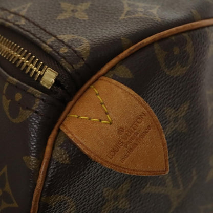 Louis Vuitton Keepall Bag Monogram Canvas, BROWN, CANVAS, Travel bag