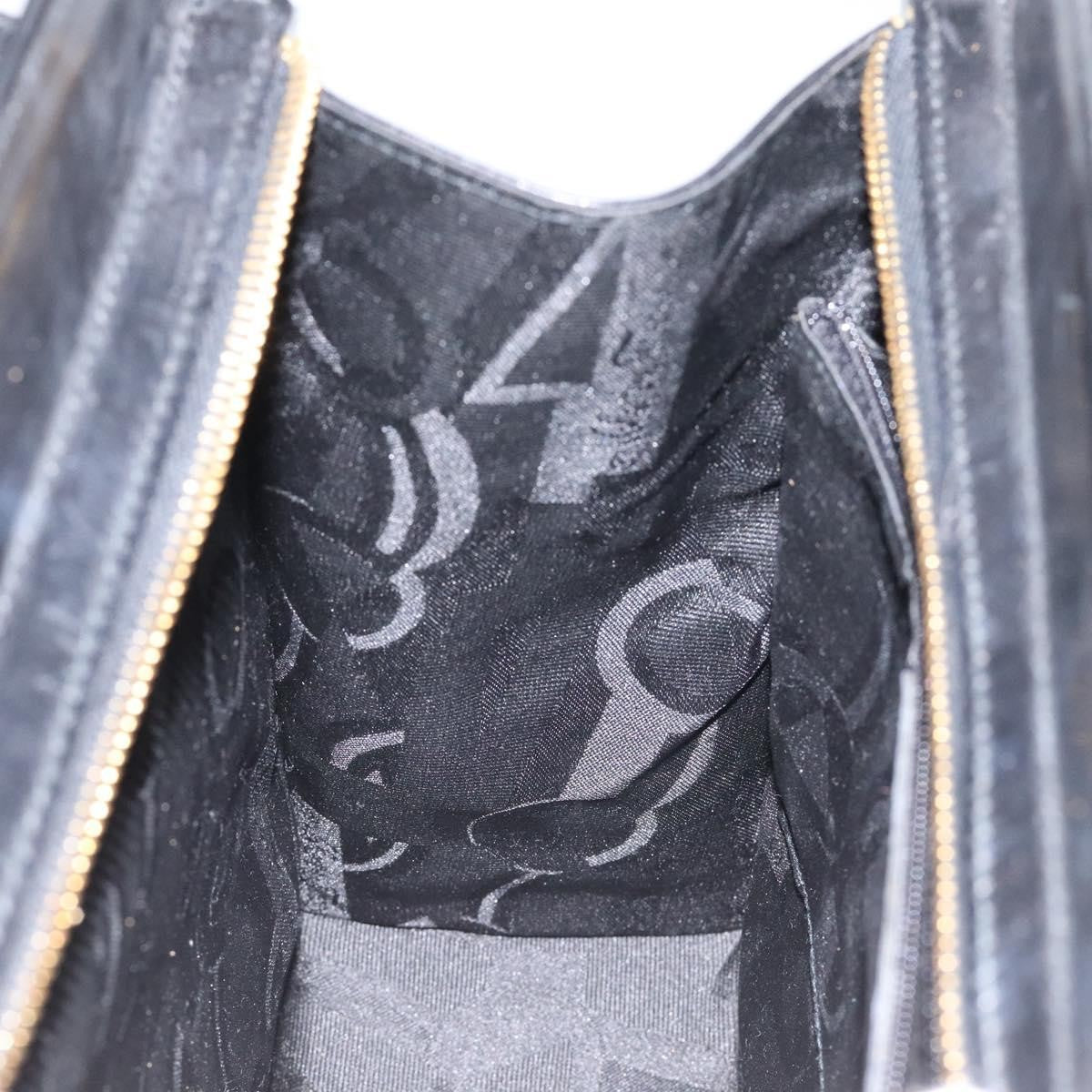 Salvatore Ferragamo Vala Shoulder Bag Leather, BLACK, LEATHER, Shoulder bag