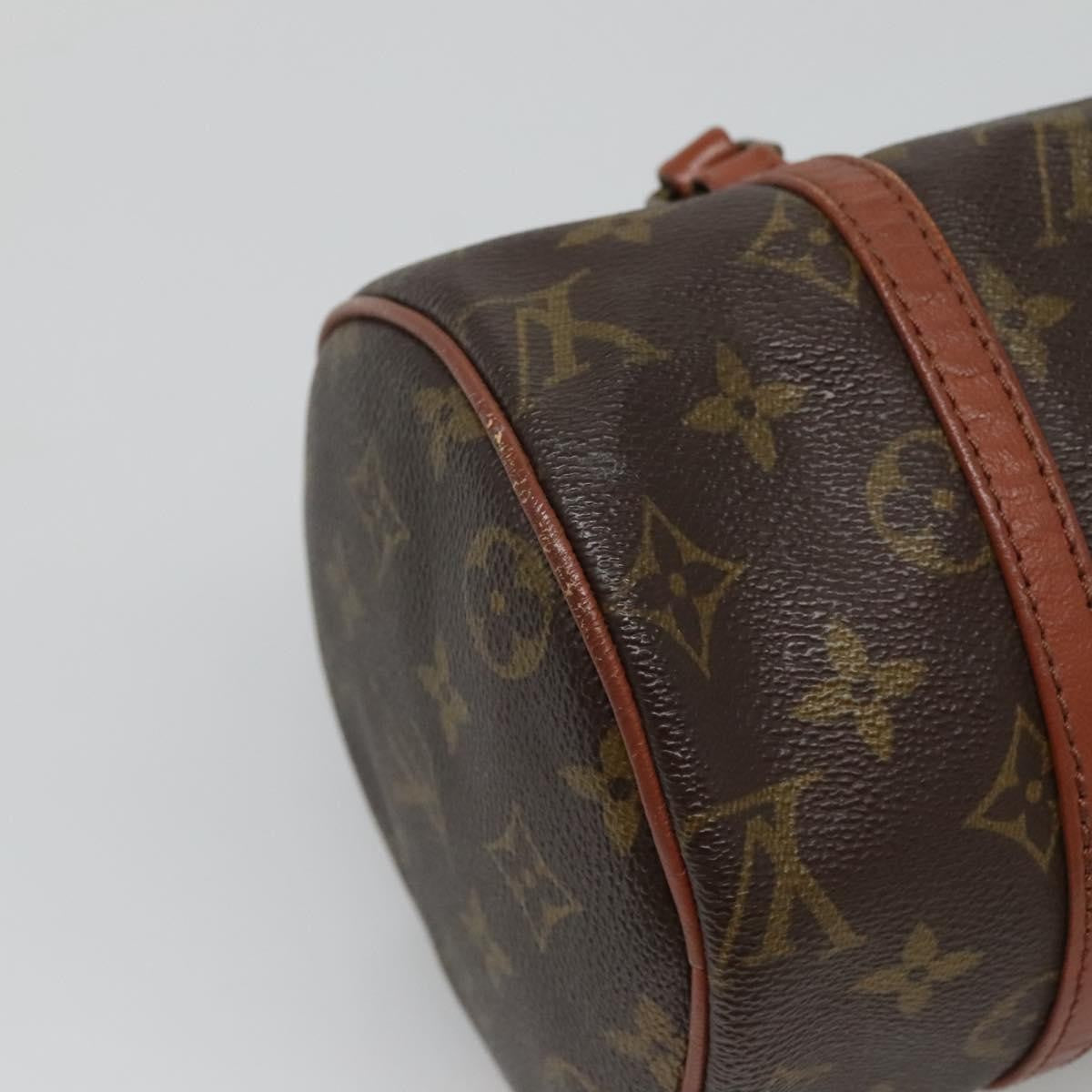 Louis Vuitton Papillon Handbag Monogram Canvas, BROWN, CANVAS, Handbag