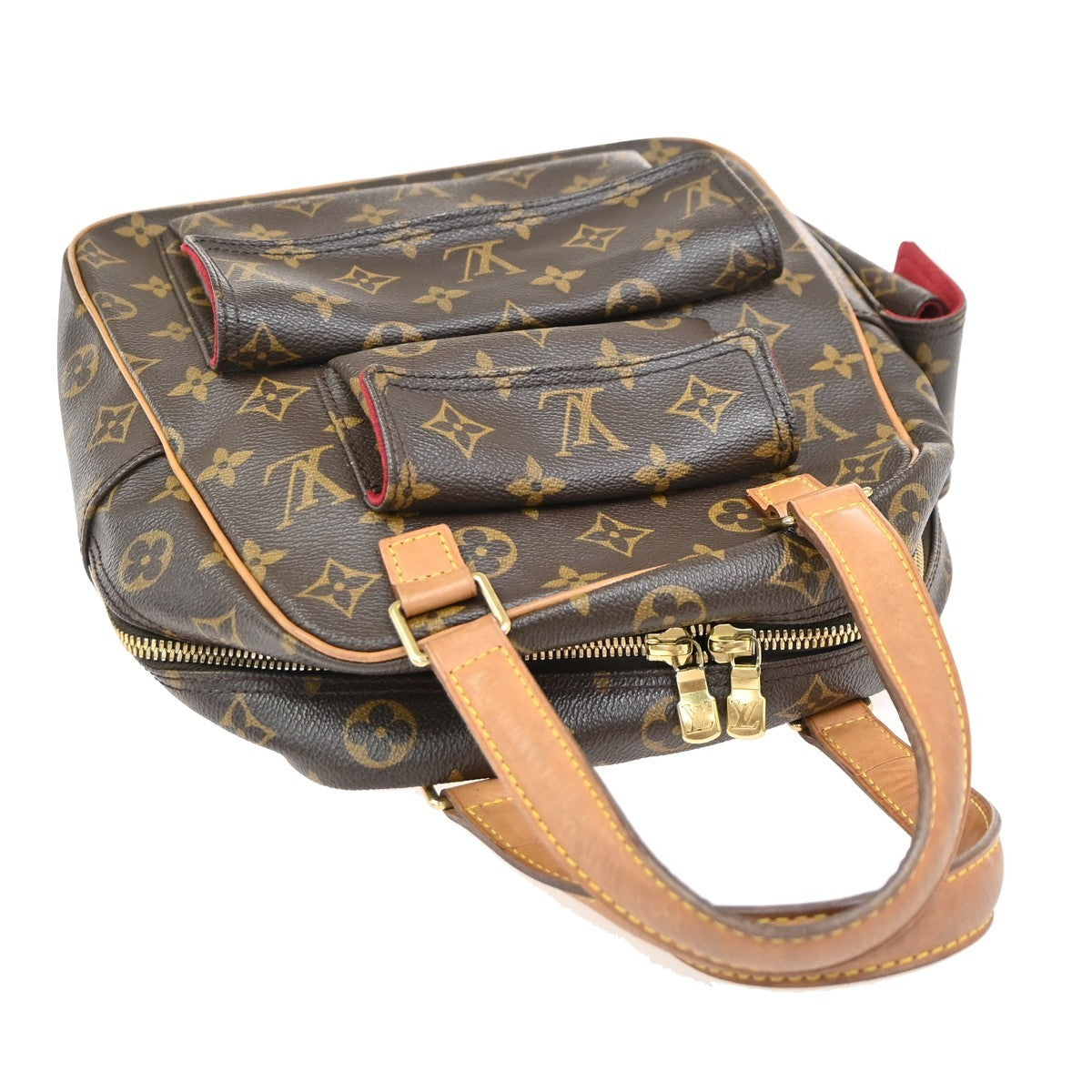 Louis Vuitton Excentri-Cite Handbag Monogram Canvas, BROWN, CANVAS, Handbag