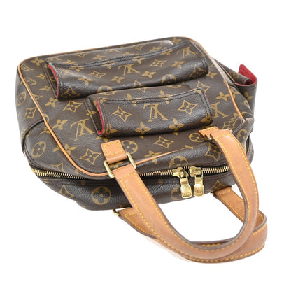 Louis Vuitton Excentri-Cite Handbag Monogram Canvas, BROWN, CANVAS, Handbag