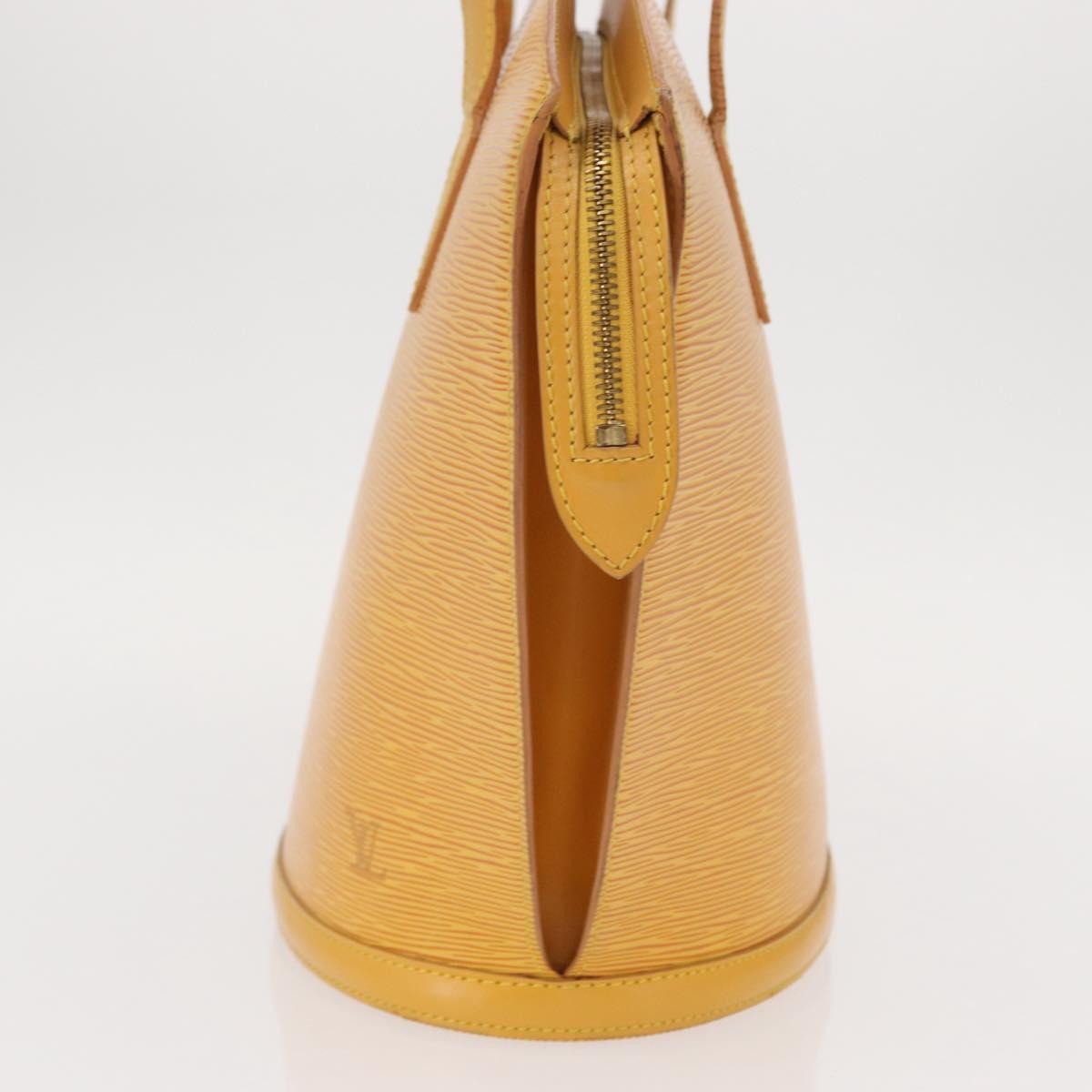 Louis Vuitton Saint Jacques Handbag Epi Leather, YELLOW, LEATHER, Shoulder bag