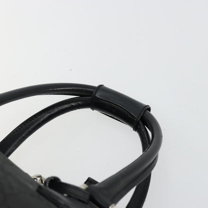 Gucci Duffle Bag Jumbo GG Embossed Leather, Black, PVC, Handbag