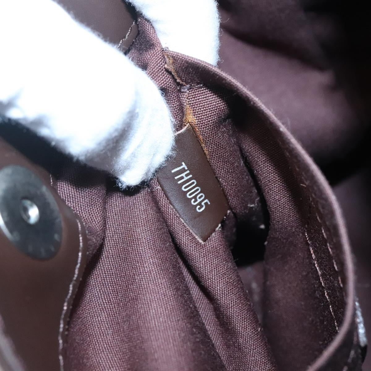 Louis Vuitton Mandara Handbag Epi Leather, BROWN, LEATHER, Shoulder bag