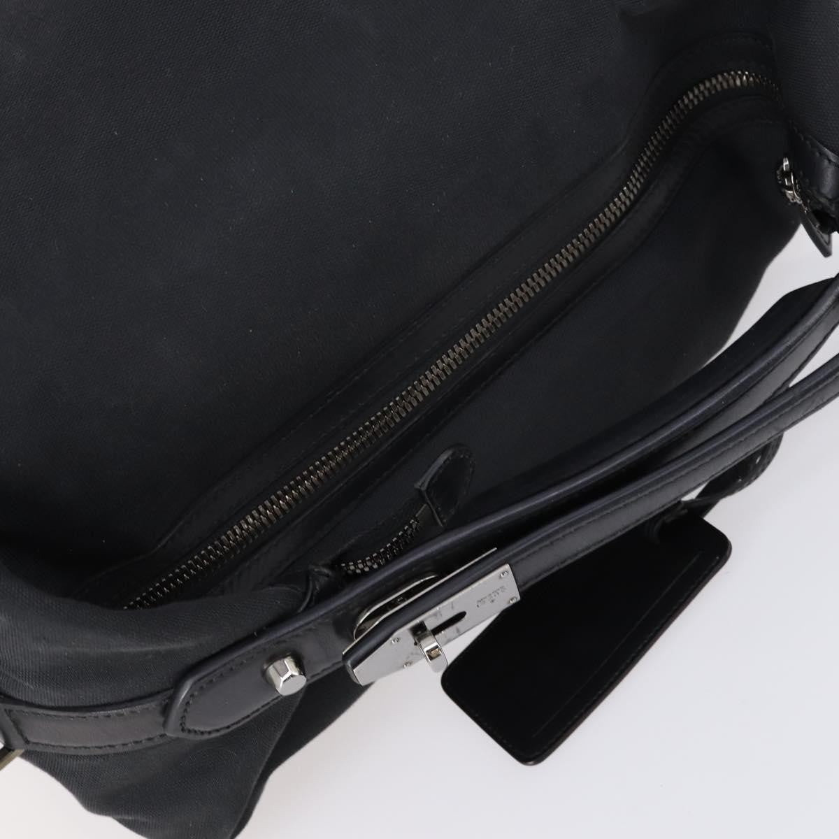 Gucci Vanity Tote Canvas, BLACK, CANVAS, Handbag