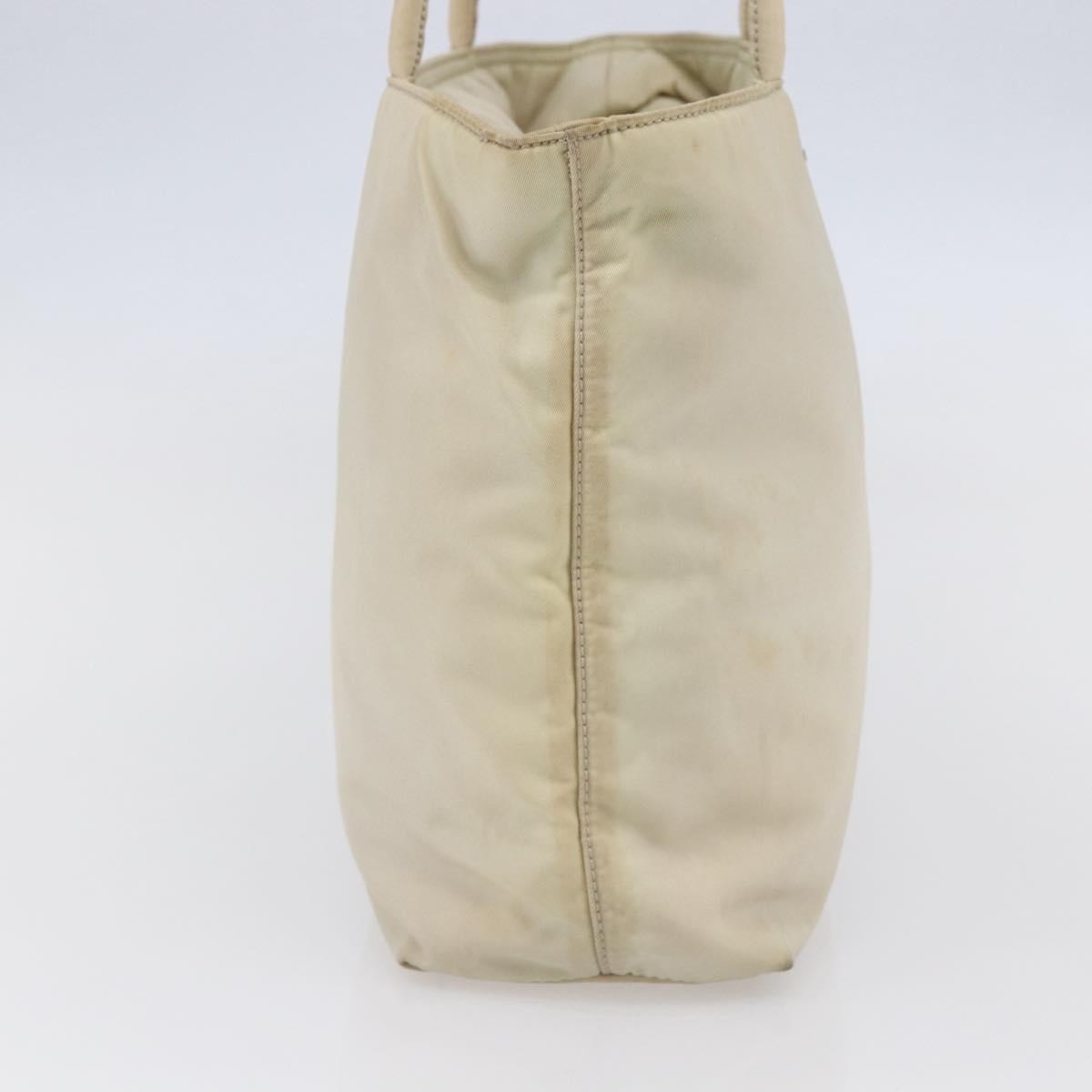 Prada Vintage Tote Tessuto, SILVER, NYLON, Tote bag