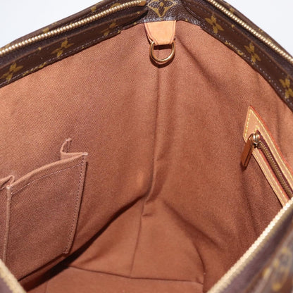 Louis Vuitton Cabas Mezzo Monogram Canvas, BROWN, CANVAS, Tote bag