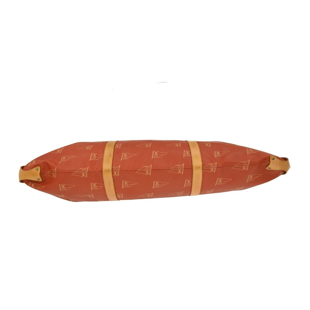 Louis Vuitton Cup Garment Cover Coated Canvas, RED, CANVAS, Travel bag