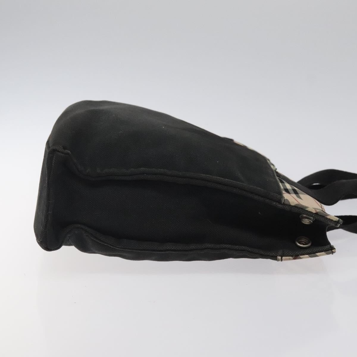 Burberry Nova Check Tote canvas check pattern, BLACK, CANVAS, Tote bag