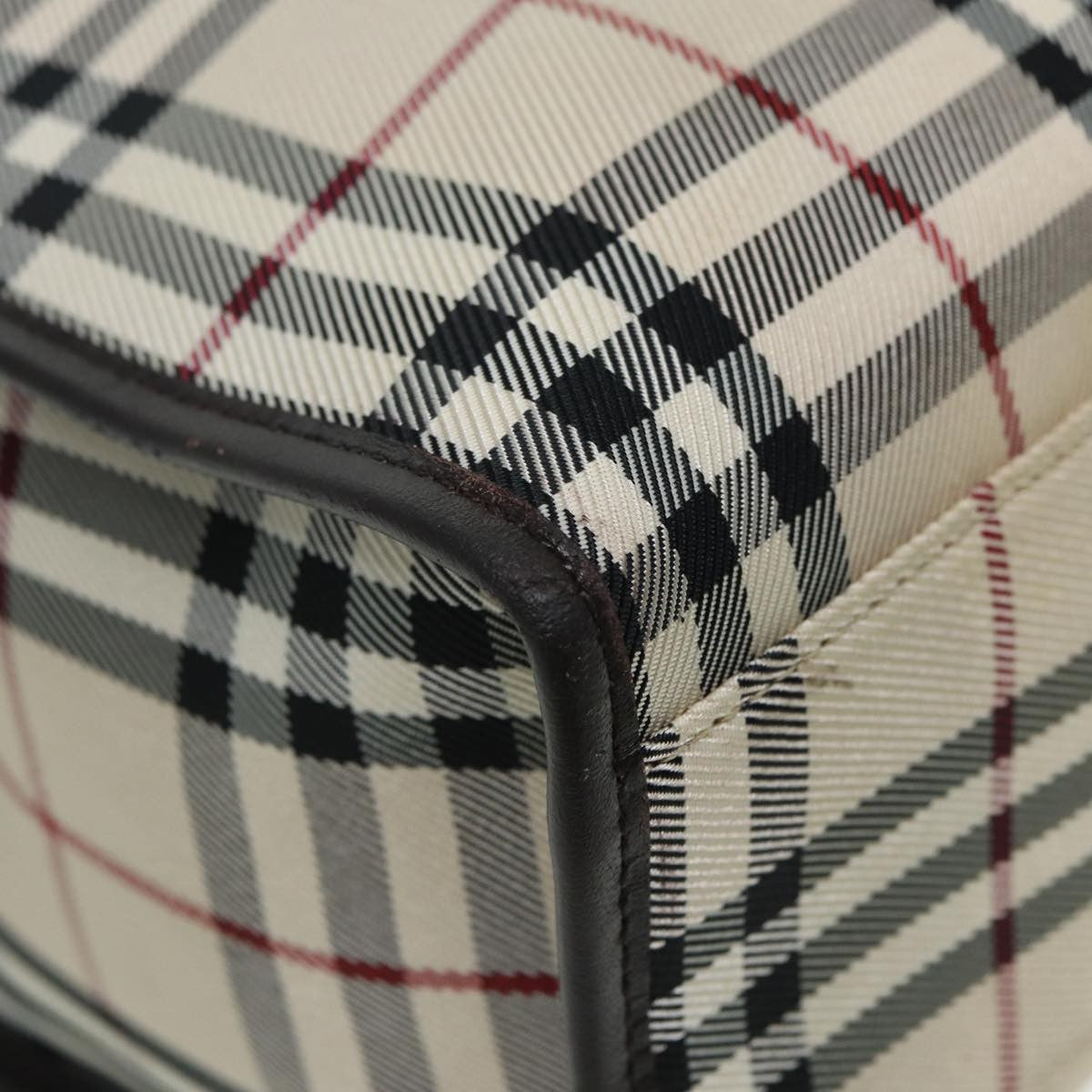 Burberry Nova Check Tote canvas check pattern, BEIGE, CANVAS, Tote bag