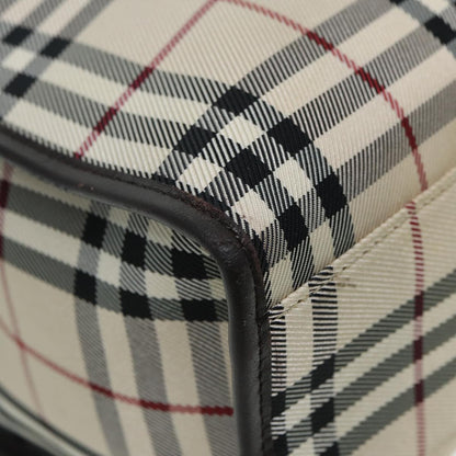 Burberry Nova Check Tote canvas check pattern, BEIGE, CANVAS, Tote bag