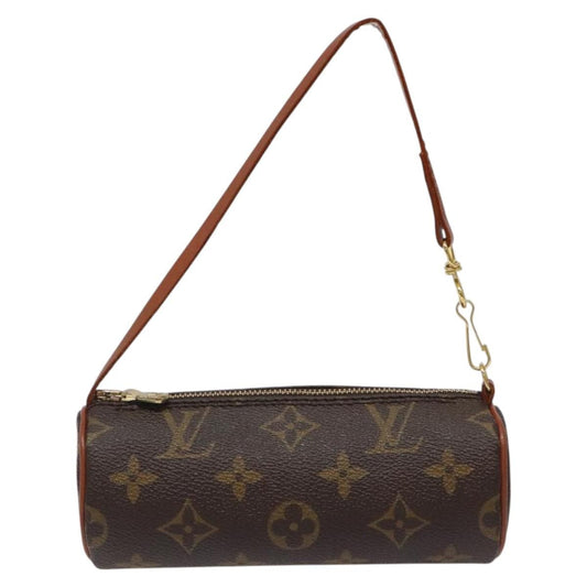 Louis Vuitton Papillon Pochette Monogram Canvas, BROWN, CANVAS, Handbag