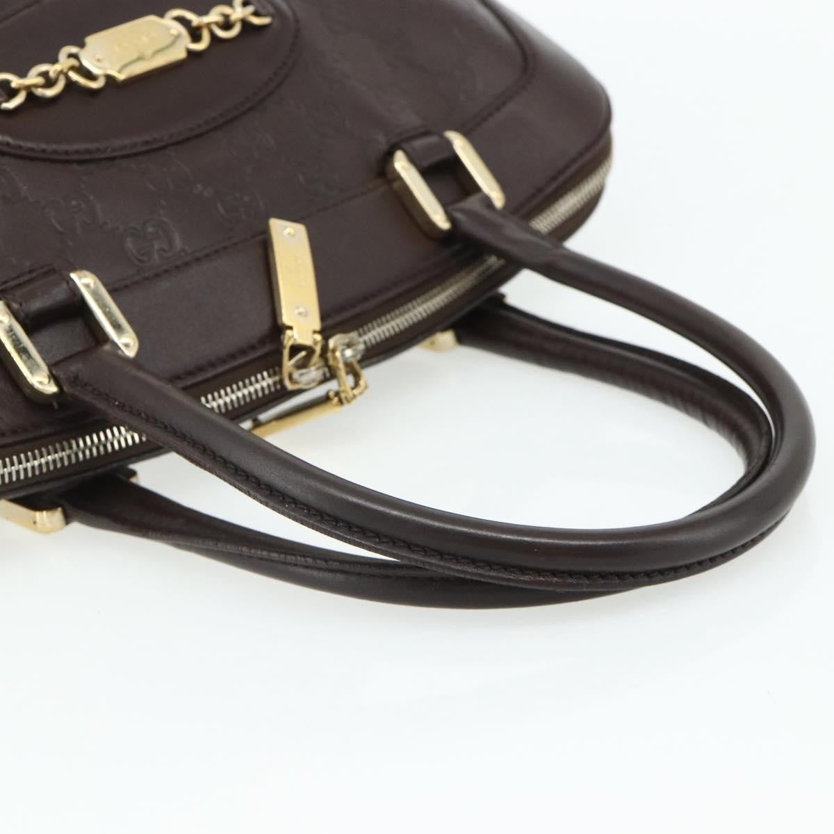 Gucci Guccissima Shoulder bag, Brown, Canvas, Handbag