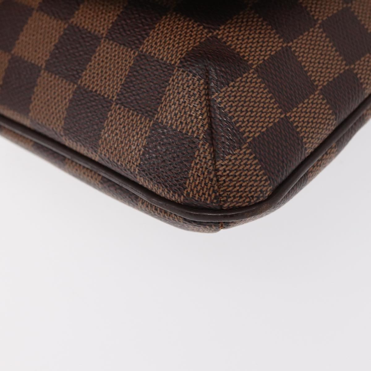 Louis Vuitton Musette Salsa Handbag Damier Canvas, BROWN, CANVAS, Shoulder bag