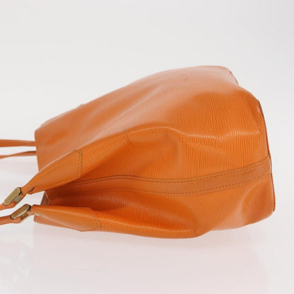 Louis Vuitton Mandara Handbag Epi Leather, ORANGE, LEATHER, Shoulder bag