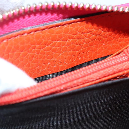 Gucci Bamboo Tassel Zip Wallet Leather, PINK, LEATHER, Wallets