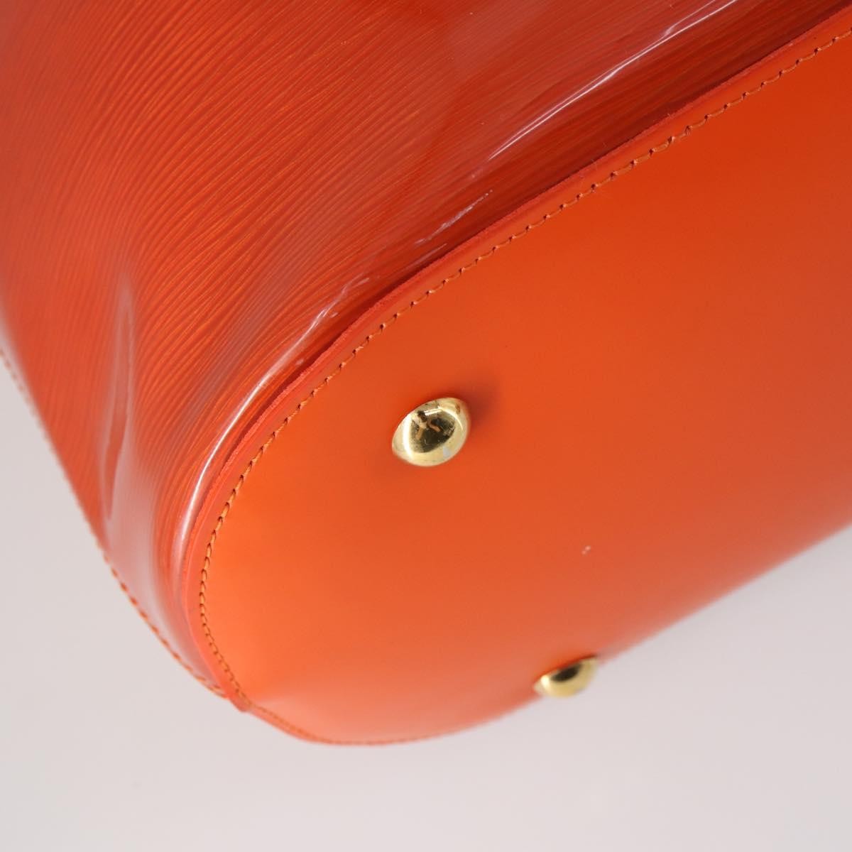Louis Vuitton Plage Lagoon Bay Handbag Vinyl Epi Leather, ORANGE, LEATHER, Tote bag