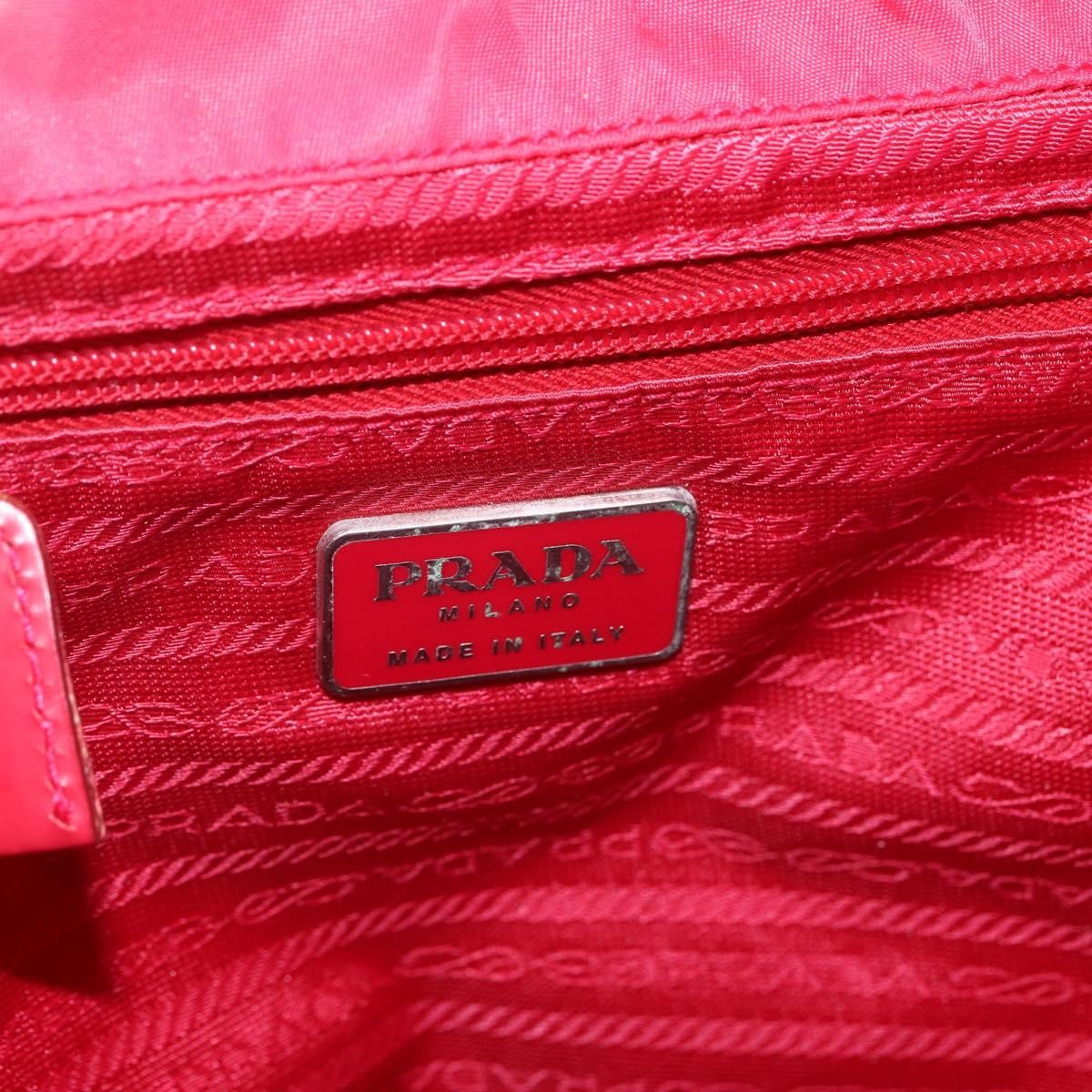 Prada Front Pocket Backpack Tessuto, PINK, NYLON, Backpack