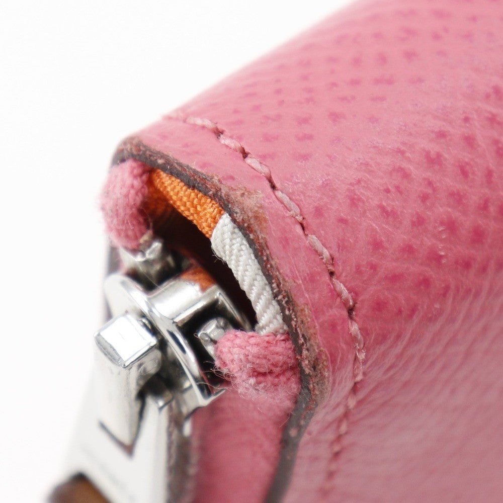 Hermes Azap Zip Around Wallet Epsom, PINK, LEATHER, Wallets