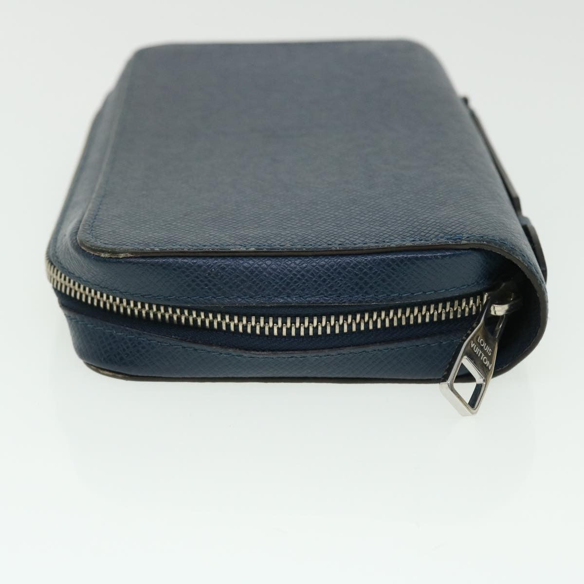 Louis Vuitton Zippy XL Taiga Leather, Navy, Leather, Wallet