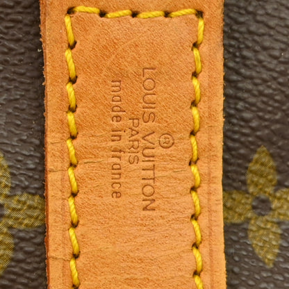 Louis Vuitton Keepall Bandouliere Bag Monogram Canvas, BROWN, CANVAS, Travel bag
