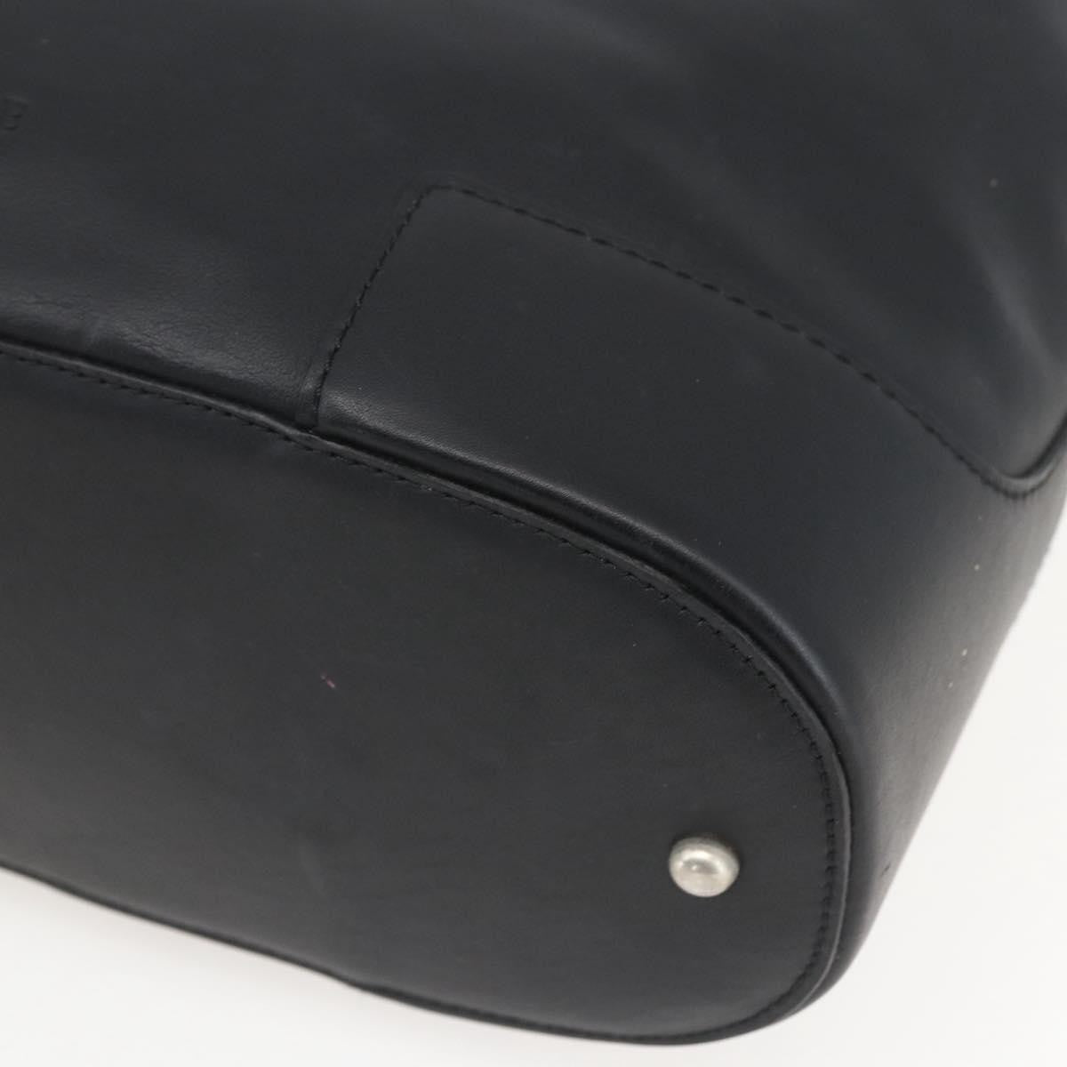 Loewe Vintage Shoulder Bag Leather, BLACK, LEATHER, Shoulder bag
