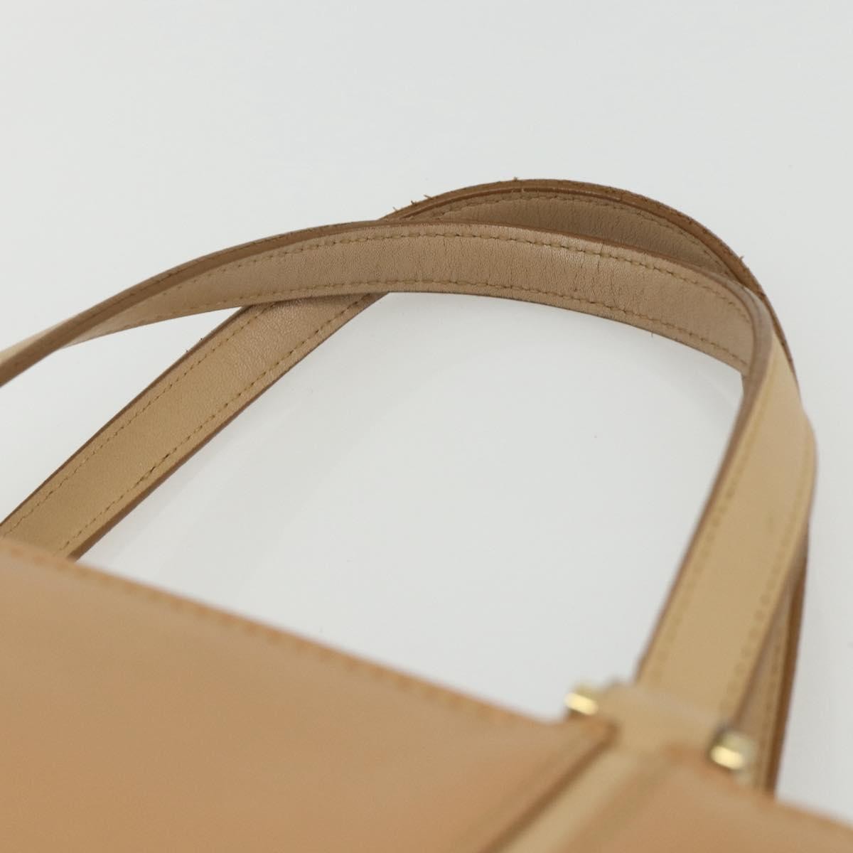 Burberry Vintage Handbag Leather, BEIGE, LEATHER, Handbag