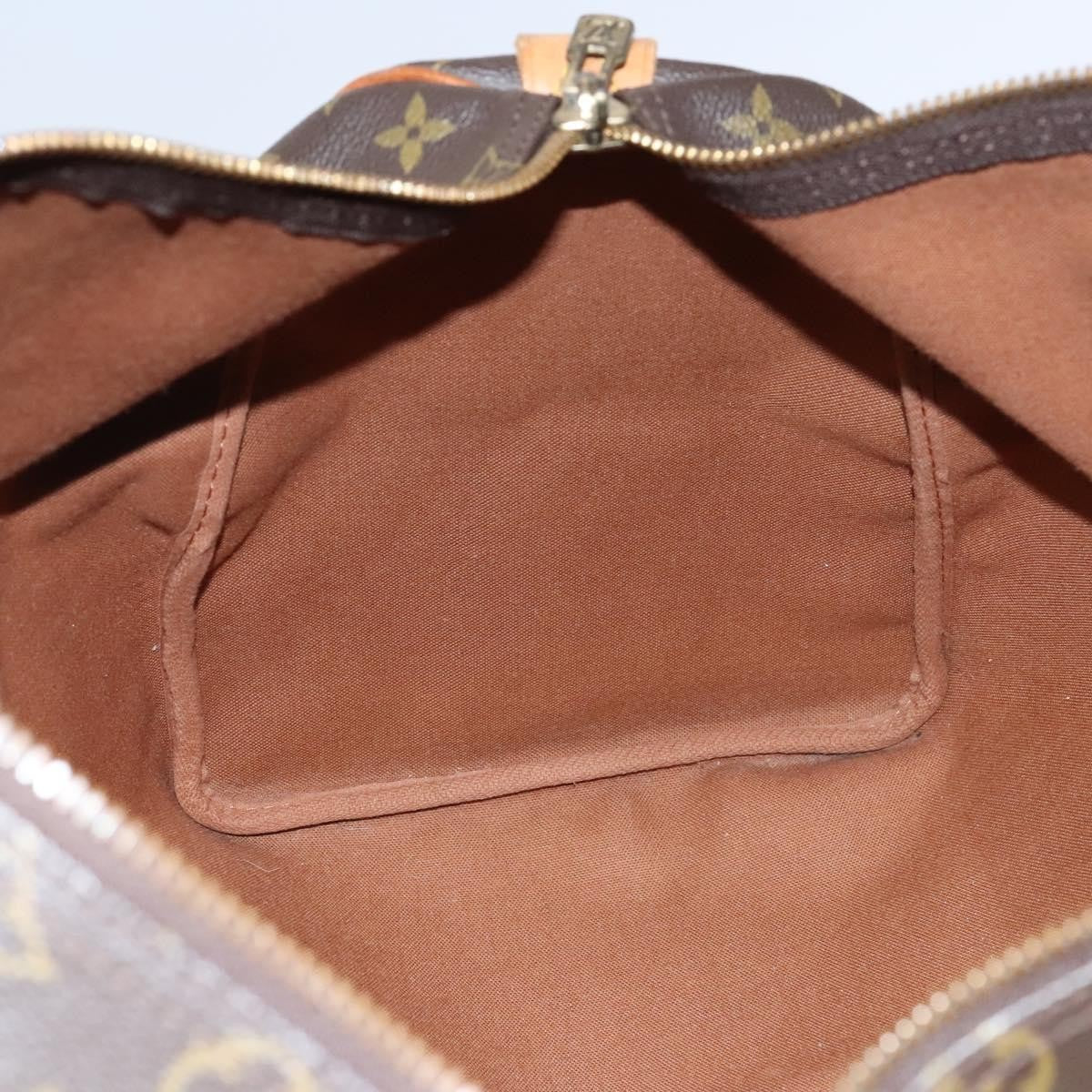 Louis Vuitton Keepall Bag Monogram Canvas, BROWN, CANVAS, Travel bag