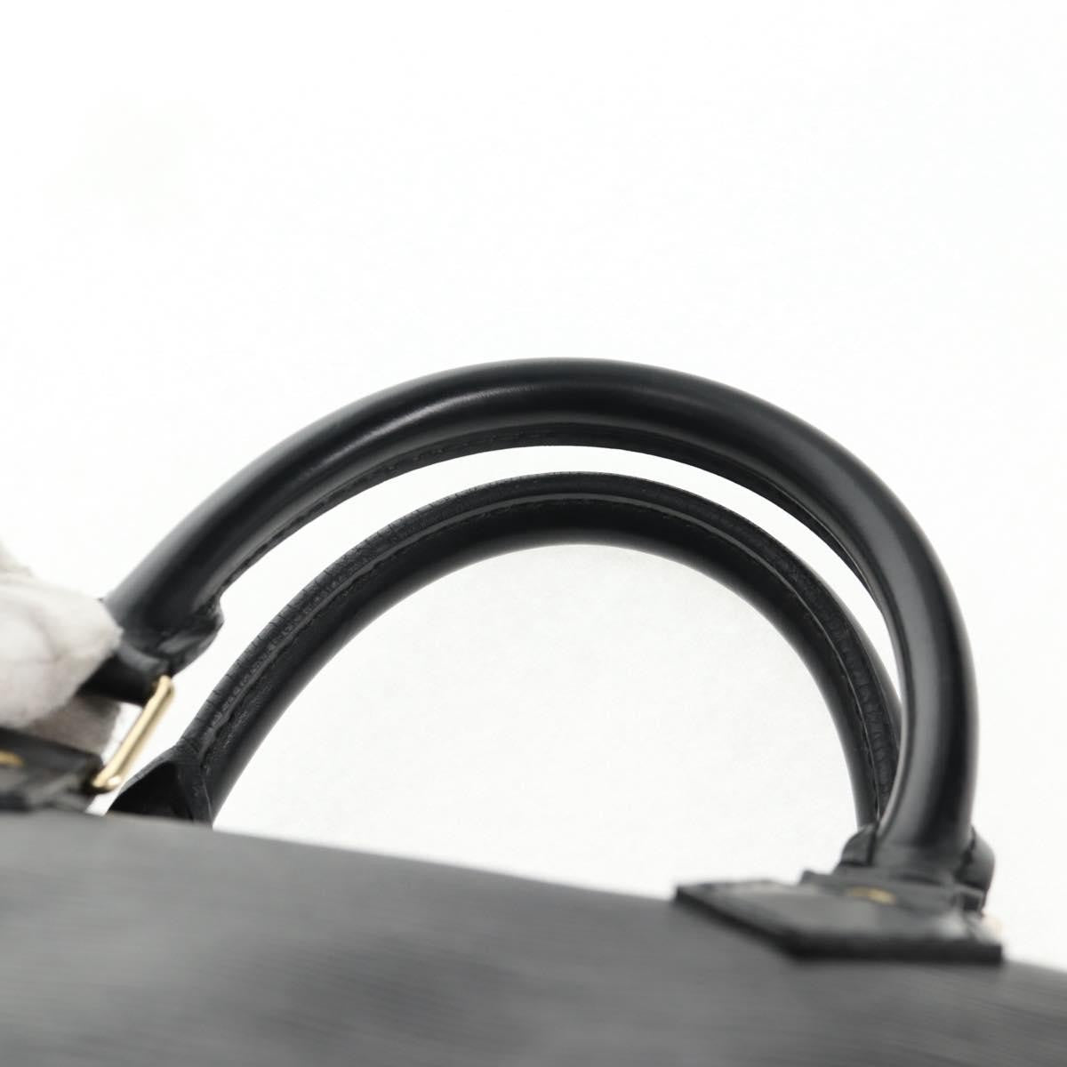 Louis Vuitton Speedy Handbag Epi Leather, BLACK, LEATHER, Handbag