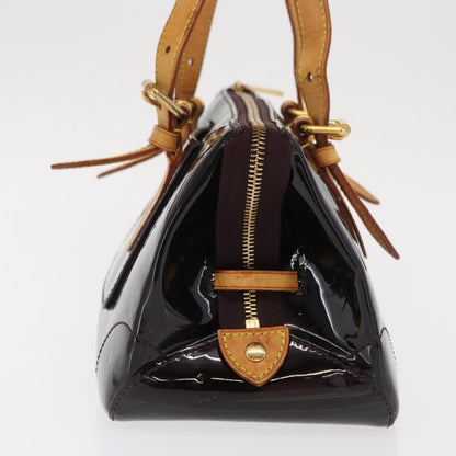 Louis Vuitton Rosewood Avenue Handbag Monogram Vernis, BURGUNDY, PATENT_LEATHER, Handbag