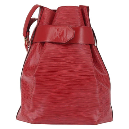 Louis Vuitton Vintage Sac d'Epaule Handbag Epi Leather, RED, LEATHER, Shoulder bag