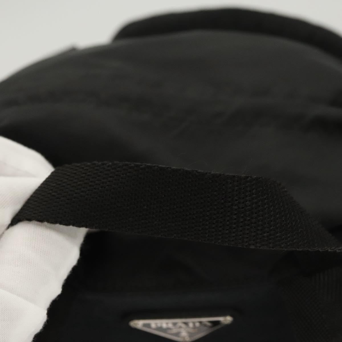 Prada Logo Backpack Tessuto, BLACK, NYLON, Backpack