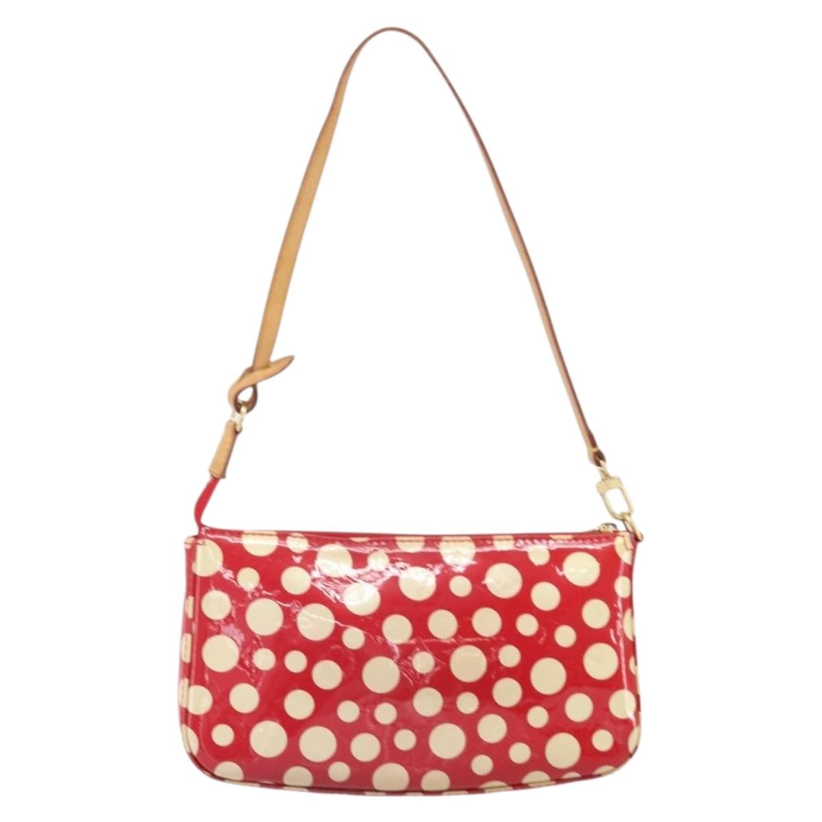 Louis Vuitton Pochette Accessoires NM Kusama Infinity Dots Monogram Vernis, RED, PATENT_LEATHER, Clutche & pouche