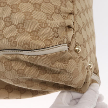 Gucci D Ring Tote GG Canvas, BEIGE, CANVAS, Tote bag