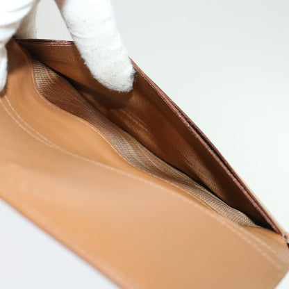 Celine Macadam Wallet Medium, BEIGE, CANVAS, Wallets