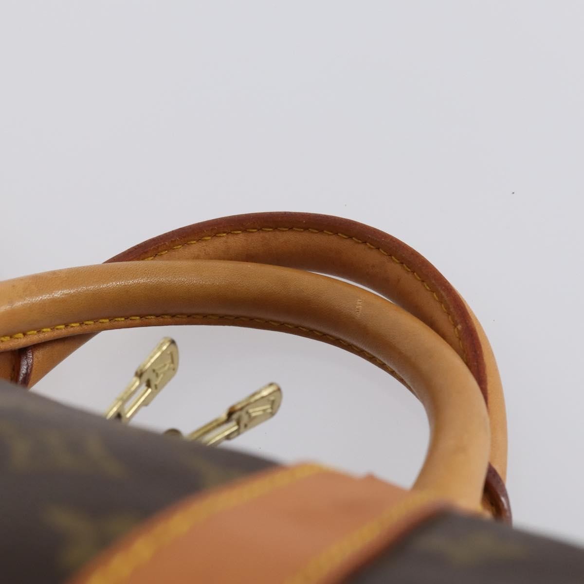 Louis Vuitton Keepall Bag Monogram Canvas, BROWN, CANVAS, Travel bag