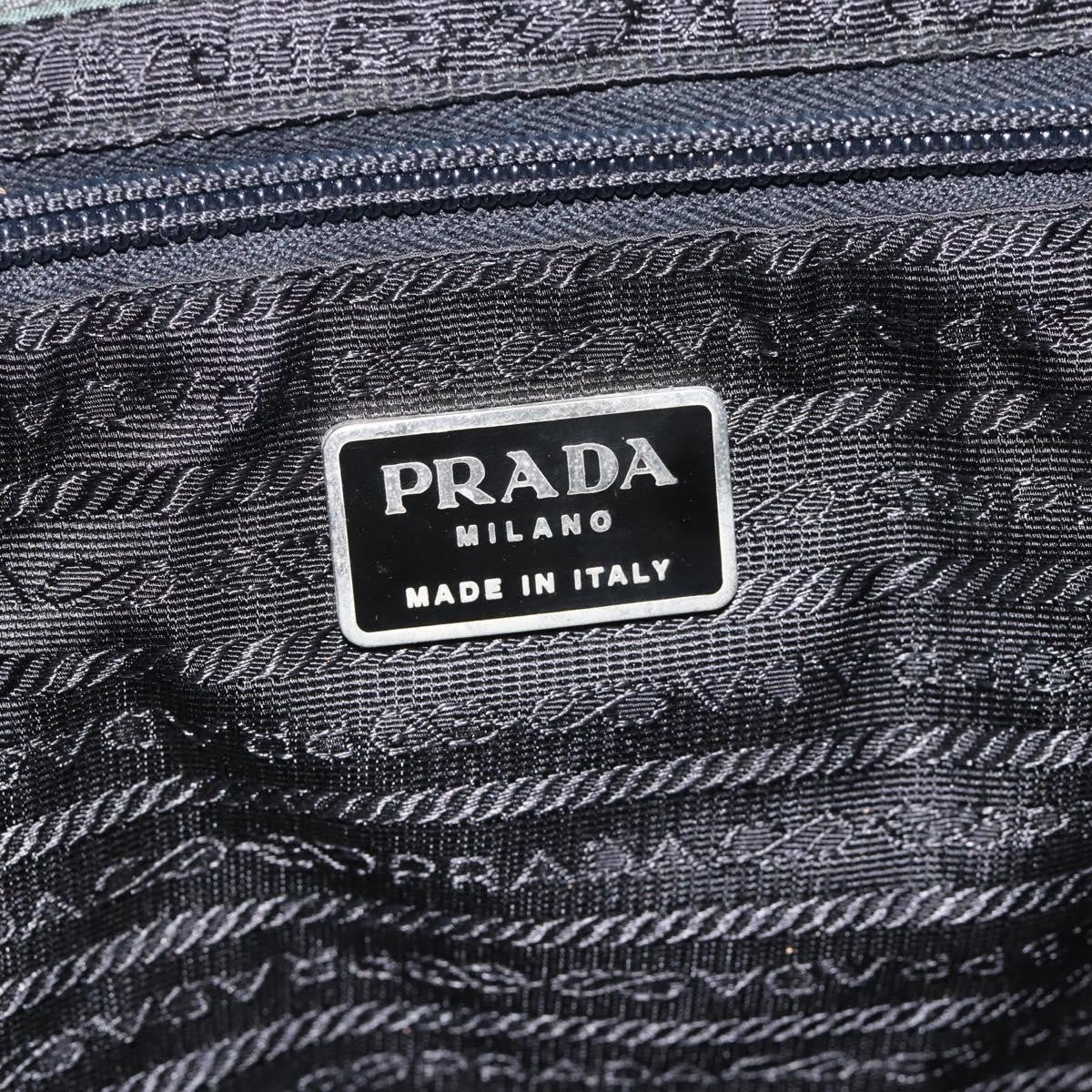 Prada Double Front Pocket Backpack Tessuto, Green, Nylon, Backpack