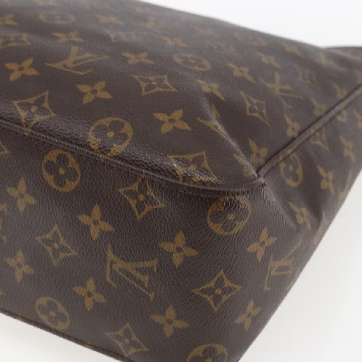 Louis Vuitton Looping Handbag Monogram Canvas, BROWN, CANVAS, Shoulder bag