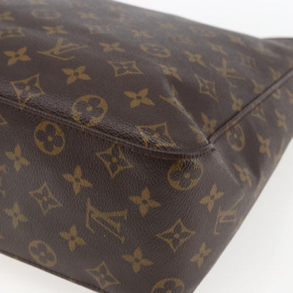Louis Vuitton Looping Handbag Monogram Canvas, BROWN, CANVAS, Shoulder bag