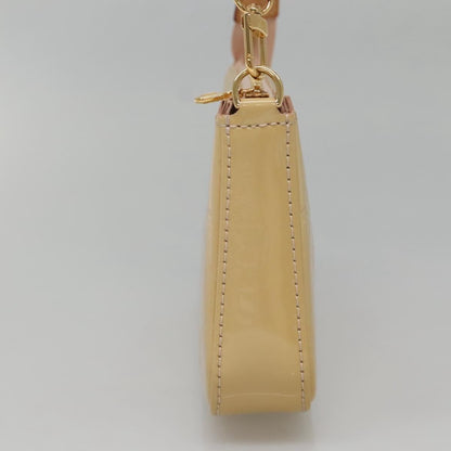 Louis Vuitton Pochette Accessoires NM Monogram Vernis, BEIGE, PATENT_LEATHER, Clutche & pouche