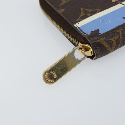Louis Vuitton Zippy wallet Canvas, BROWN, CANVAS, Wallets