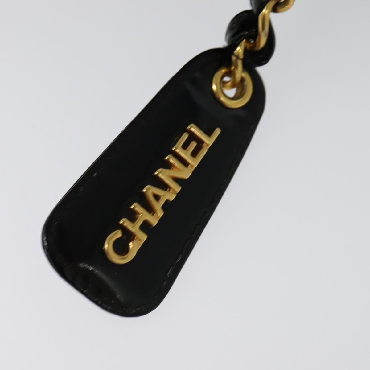 Chanel Vintage Square Front Pocket Camera Bag Quilted Patent, BLACK, PATENT_LEATHER, Shoulder bag