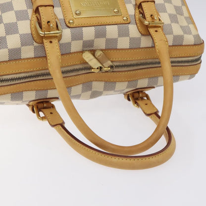 Louis Vuitton Berkeley Handbag Damier, BEIGE, CANVAS, Handbag
