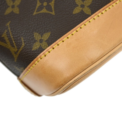 Louis Vuitton Alma Handbag Monogram Canvas, BROWN, CANVAS, Handbag