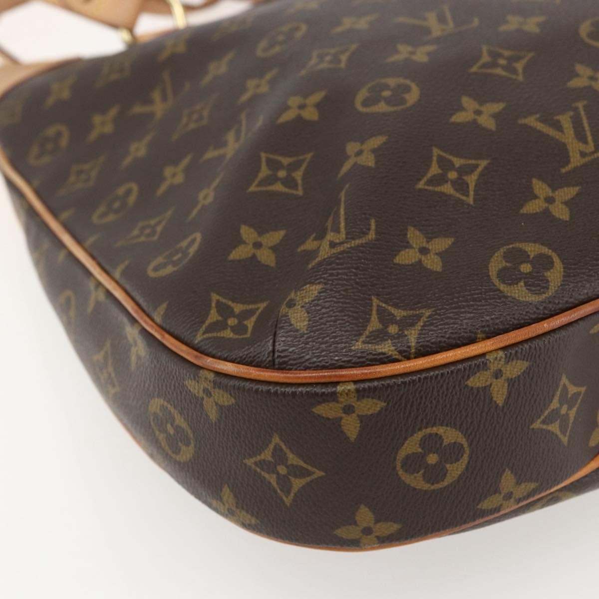Louis Vuitton Odeon Handbag Monogram Canvas, Brown, Canvas, Shoulder Bag