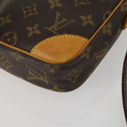 Louis Vuitton Danube Handbag Monogram Canvas, BROWN, CANVAS, Shoulder bag