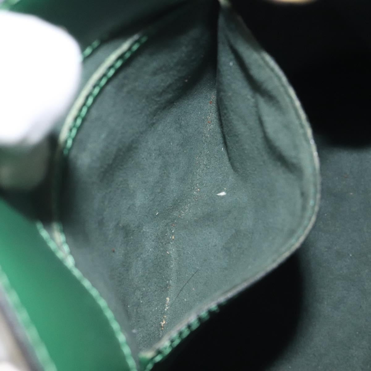 Louis Vuitton Cluny Shoulder Bag Epi Leather, GREEN, LEATHER, Shoulder bag