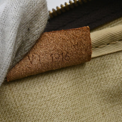 Louis Vuitton Deauville Handbag Monogram Canvas, Brown, Canvas, Handbag