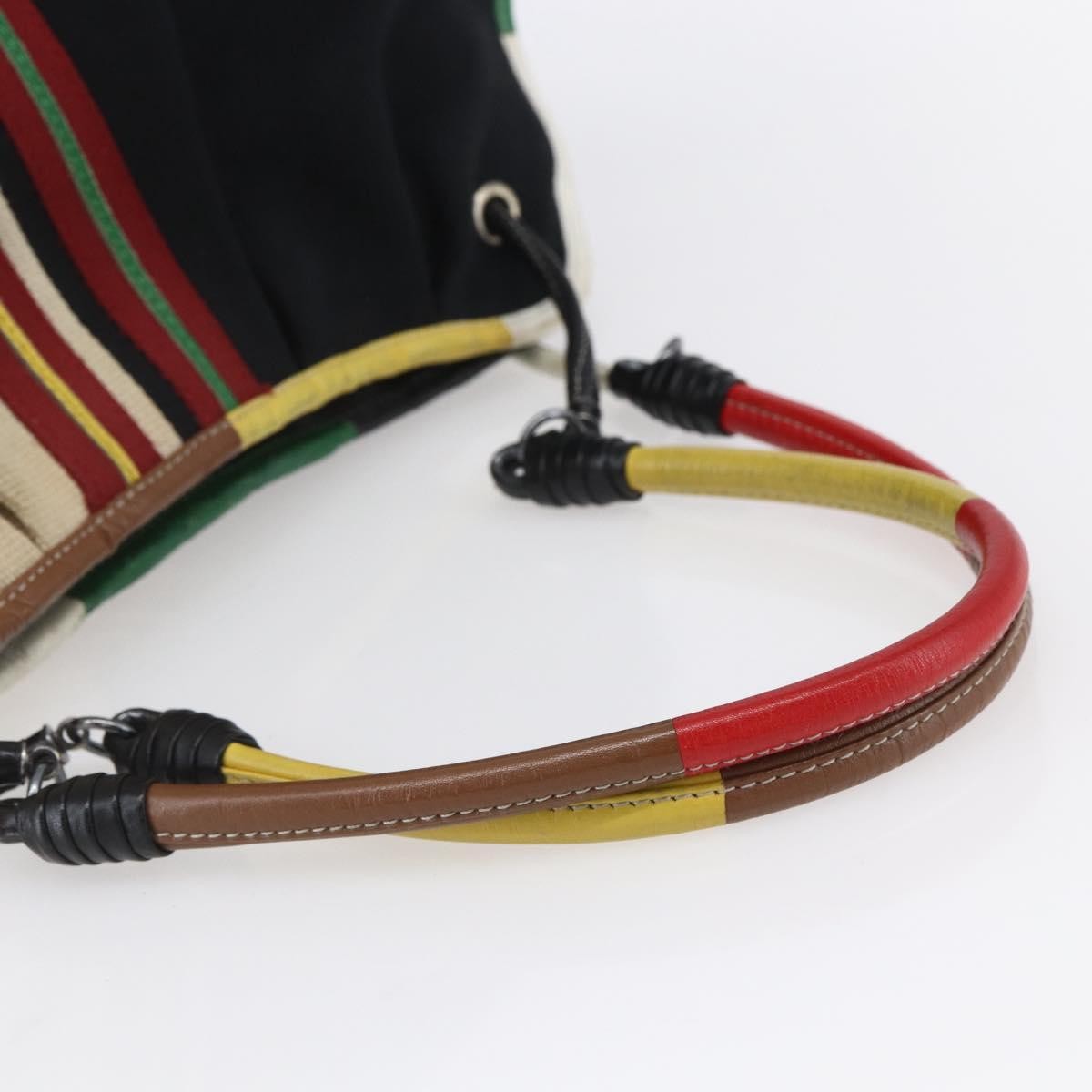 Bottega Veneta Vintage handbag Canvas, MULTICOLOUR, CANVAS, Handbag